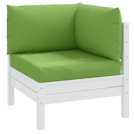 Cuscini per Pallet 3 pz Verde MÃƒÂ©lange in Tessuto