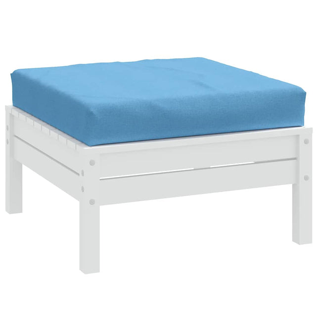 Cuscino per Pallet Blu MÃƒÂ©lange 60x60x10 cm in Tessuto
