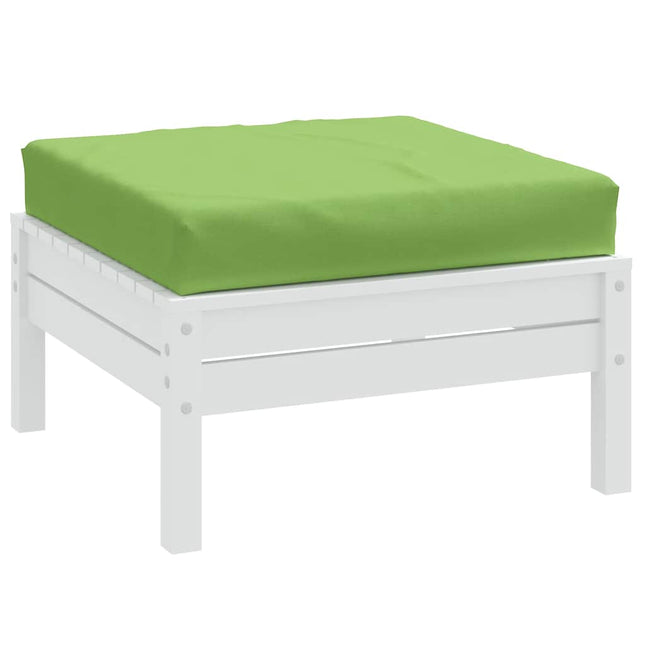 Cuscino per Pallet Verde MÃƒÂ©lange 60x60x10 cm in Tessuto