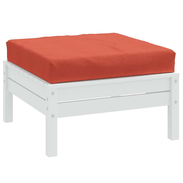 Cuscino per Pallet Rosso MÃ©lange 60x60x10 cm in Tessuto