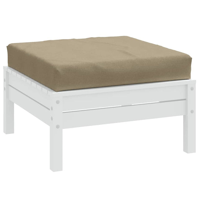 Cuscino per Pallet Tortora MÃƒÂ©lange 60x60x10 cm in Tessuto