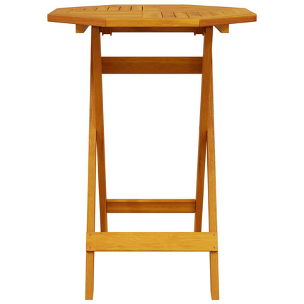 Tavolo da Giardino Pieghevole ÃƒÆ’Ã‹Å“60x75cm Legno Massello di Acacia