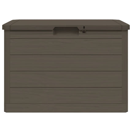Contenitore Cuscini Marrone 77,5x44,5x53 cm in Polipropilene
