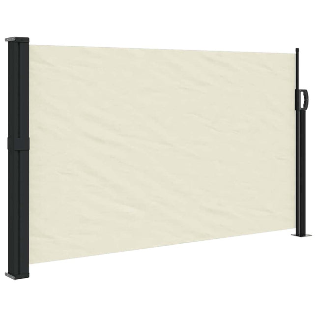 Tenda da Sole Laterale Retrattile Crema 120x600 cm