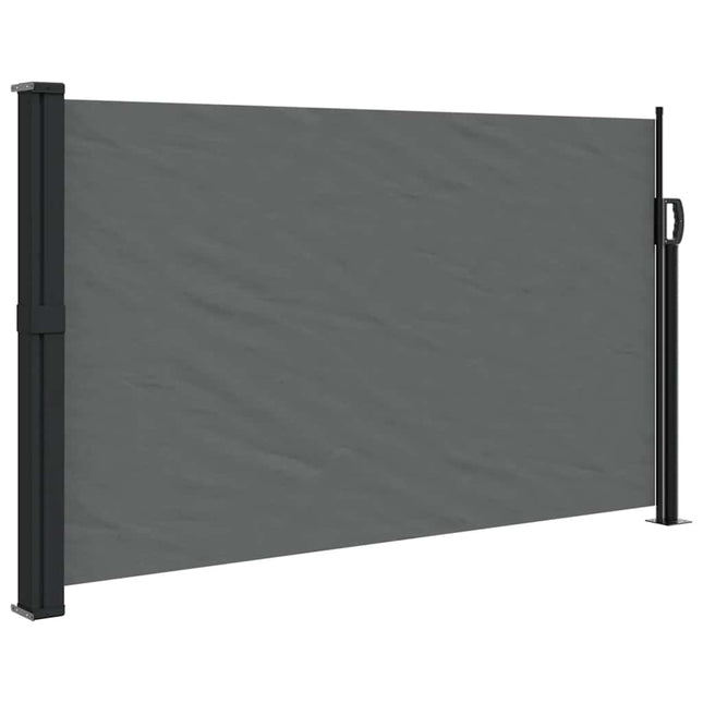 Tenda da Sole Laterale Retrattile Antracite 120x600 cm