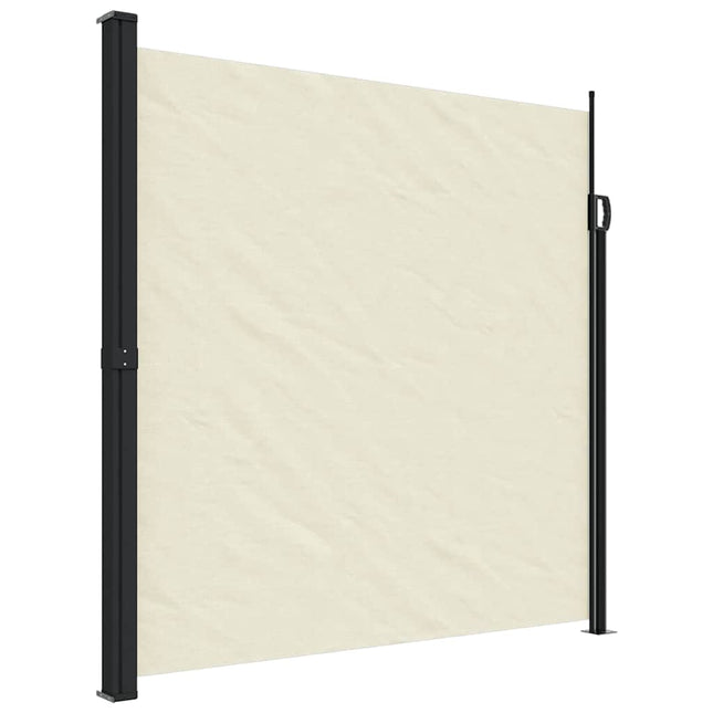 Tenda da Sole Laterale Retrattile Crema 200x600 cm