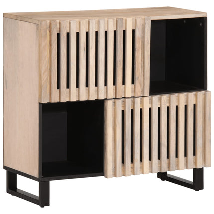Credenza 80x34x75 cm in Legno Massello di Mango