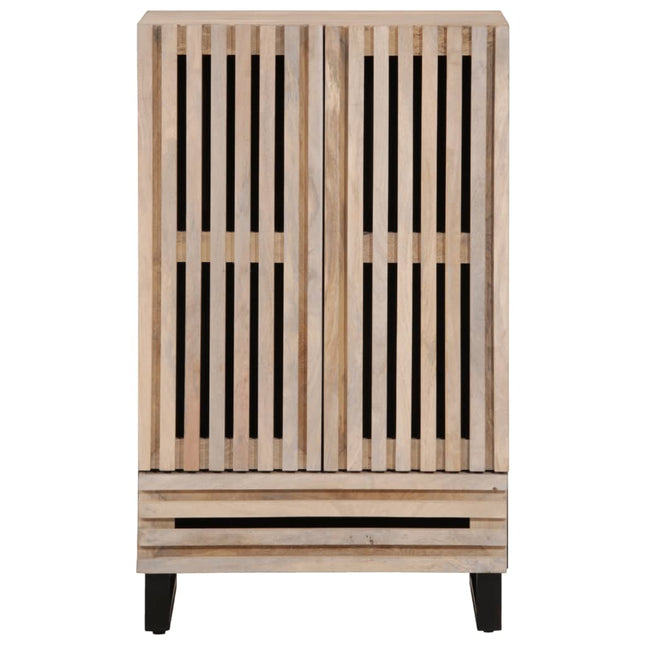 Credenza 60x34x100 cm in Legno Massello di Mango