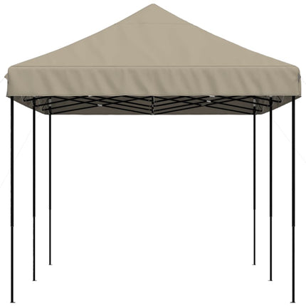 Tenda da Festa Pieghevole Pop-Up Tortora 580x292x315 cm