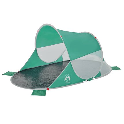 Tenda da Spiaggia Pop-Up Verde Mare Impermeabile