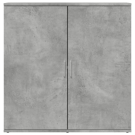 Credenza Grigio Cemento 79x38x80 cm in Legno Multistrato