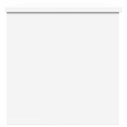 Contenitore Portaoggetti Bianco 102x35x35 cm in Truciolato