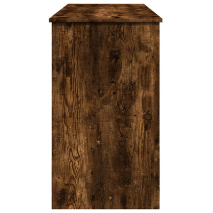 Toeletta con Specchio Rovere Fumo 100x45x76 cm