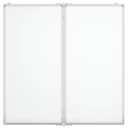Lavagna Magnetica Pieghevole 100x100x1,7 cm in Alluminio