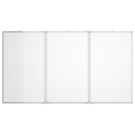 Lavagna Magnetica Pieghevole 150x80x1,7 cm in Alluminio