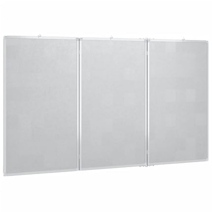 Lavagna Magnetica Pieghevole 150x80x1,7 cm in Alluminio