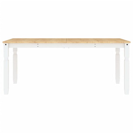 Tavolo da Pranzo Corona 180x90x75 cm in Legno Massello di Pino