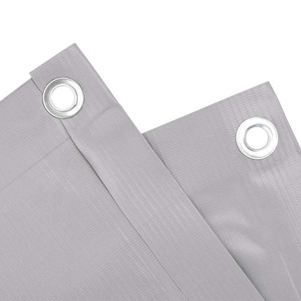 Paravento da Balcone Grigio 300x75 cm in PVC