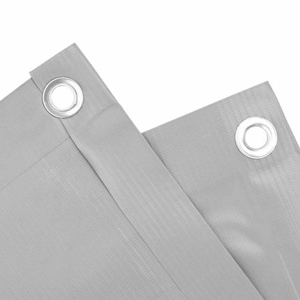 Paravento da Balcone Grigio 400x75 cm in PVC