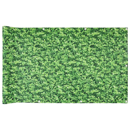 Paravento da Balcone con Aspetto Pianta Verde 700x75 cm PVC
