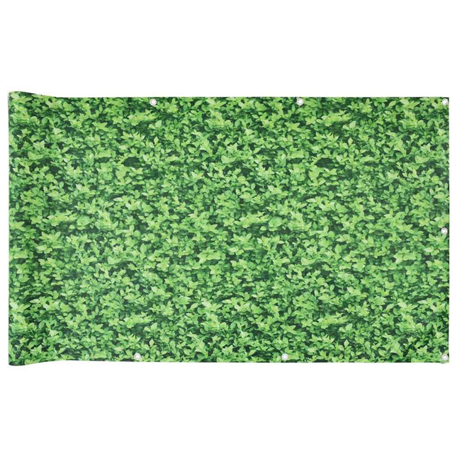 Paravento da Balcone con Aspetto Pianta Verde 700x75 cm PVC