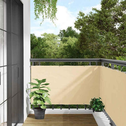 Paravento da Balcone Crema 700x90 cm in PVC