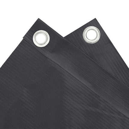 Paravento da Balcone Antracite 700x120 cm in PVC