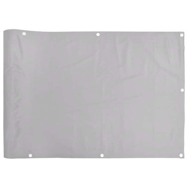 Paravento da Balcone Grigio 300x120 cm in PVC