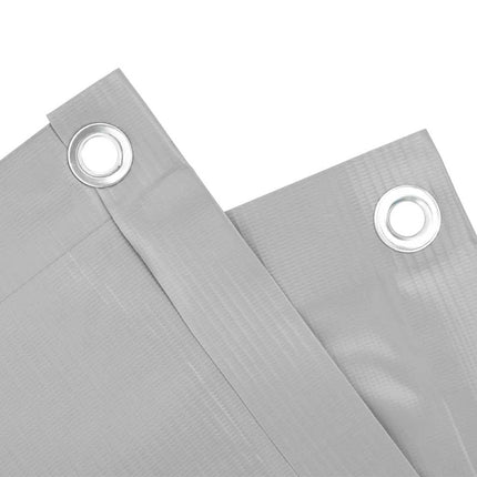 Paravento da Balcone Grigio 600x120 cm in PVC