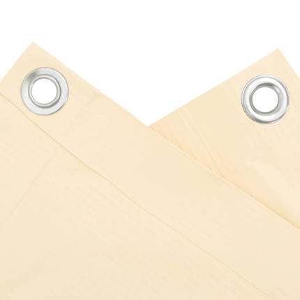 Paravento da Balcone Crema 800x120 cm in PVC