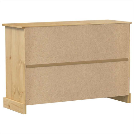 Credenza Corona 112x40x75 cm in Legno Massello di Pino