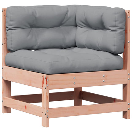 Set Divani Giardino 5 pz con Cuscini Legno Massello di Douglas