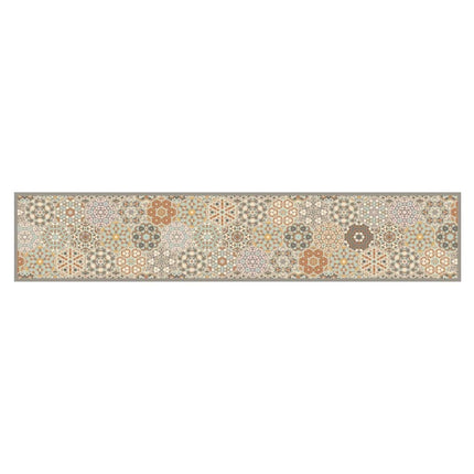 Tappeto da Cucina Lavabile Pastello Esagono 60x300 cm Velluto