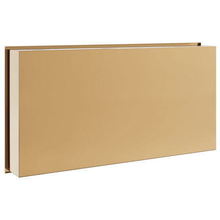 Nicchia per Doccia Oro Spazzolato 62x32x9cm in Acciaio Inox