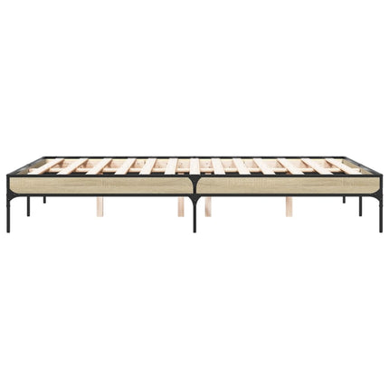 Giroletto Rovere Sonoma 135x190 cm in Legno Multistrato Metallo
