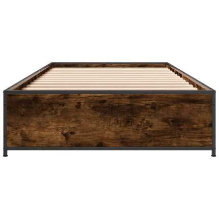 Giroletto Rovere Fumo 75x190 cm in Legno Multistrato e Metallo