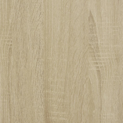 Giroletto Rovere Sonoma 75x190cm in Legno Multistrato e Metallo