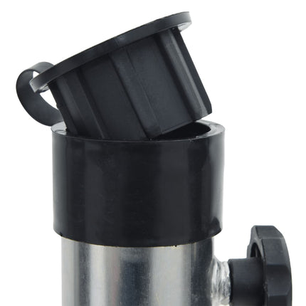 Base per Ombrellone con Picchetti per Ã˜38/48 Argento in Acciaio