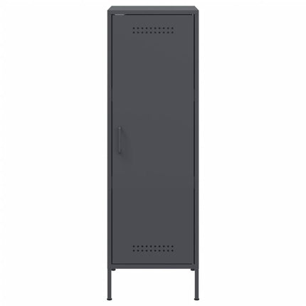 Credenza Antracite 36x39x113 cm in Acciaio