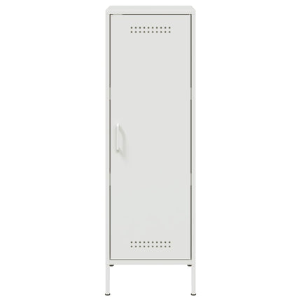 Credenza Bianca 36x39x113 cm in Acciaio