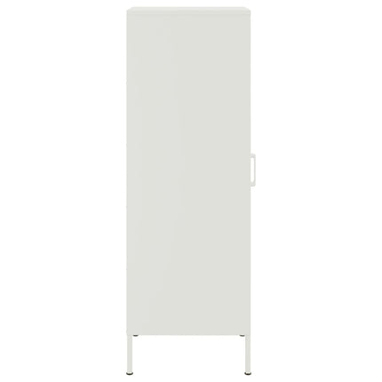 Credenza Bianca 36x39x113 cm in Acciaio