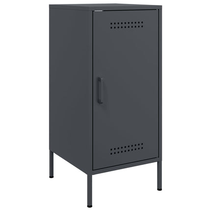 Credenza Antracite 36x39x79 cm in Acciaio