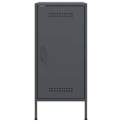 Credenza Antracite 36x39x79 cm in Acciaio
