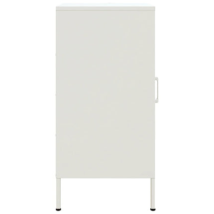 Credenza Bianca 36x39x79 cm in Acciaio