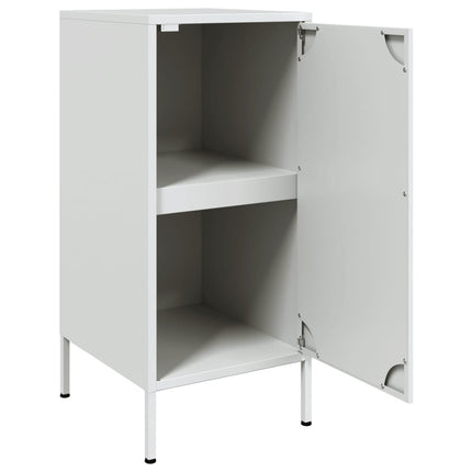 Credenza Bianca 36x39x79 cm in Acciaio