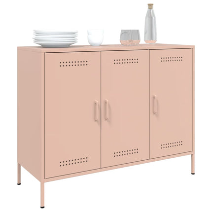 Credenza Rosa 100,5x39x79 cm in Acciaio
