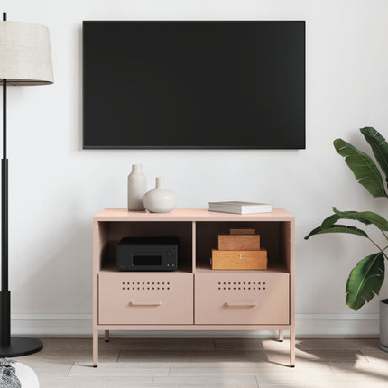 Mobile TV Rosa 68x39x50,5 cm in Acciaio