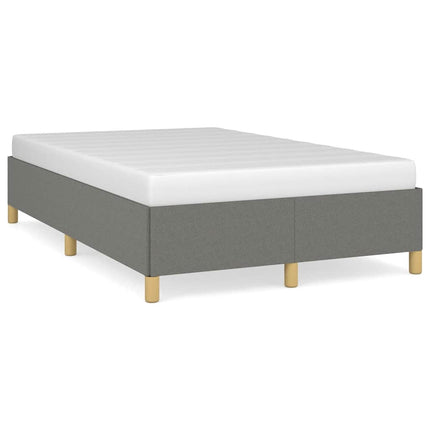 Giroletto senza Materasso Grigio Scuro 120x190 cm in Tessuto