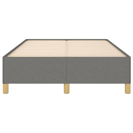 Giroletto senza Materasso Grigio Scuro 120x190 cm in Tessuto