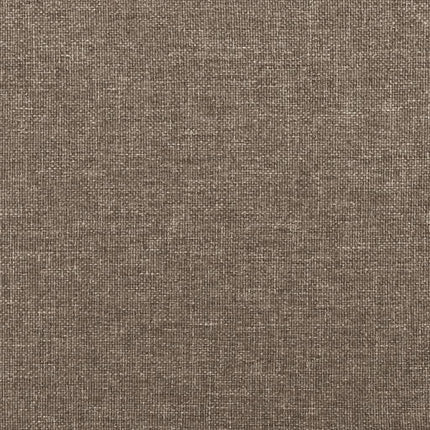 Giroletto a Molle con Materasso Tortora 120x190 cm in Tessuto